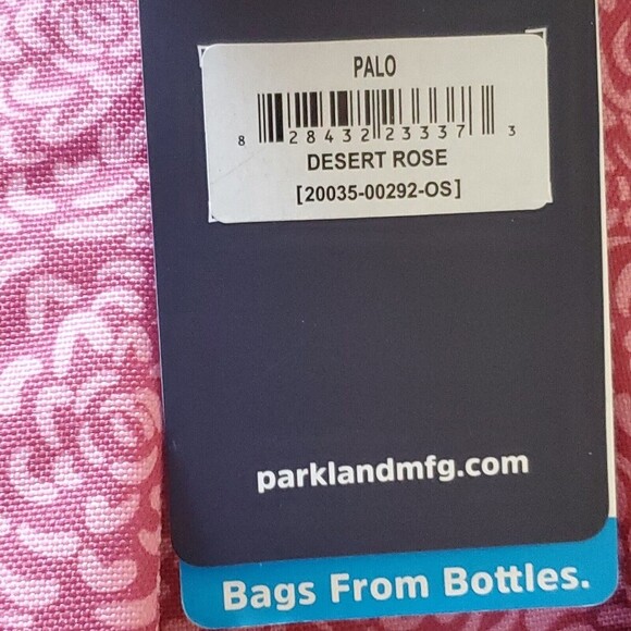 Parkland Meadow Backpack Desert Rose in color New With Tags Pink Laptop Pocket main image 14